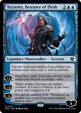 Tezzeret, Traidor da Carne / Tezzeret, Betrayer of Flesh - Magic: The Gathering - MoxLand